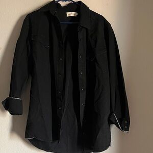Taylor Stitch Charcoal Button-Up Shirt